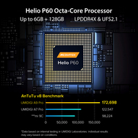 Na stanie UMIDIGI A9 Pro odblokowany smartfon z androidem wersja globalna 6.3 "FHD + 32MP/48MP Quad Camera komórkowy telefon komórkowy Helio P60 5